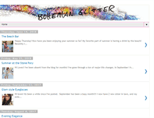 Tablet Screenshot of bohemianglitter.com